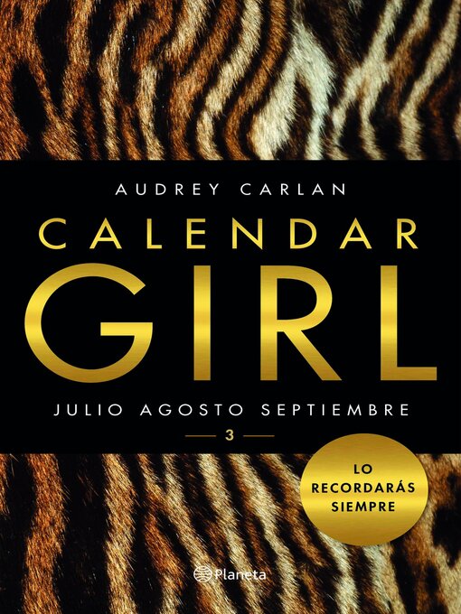 Title details for Calendar Girl 3 (Edición mexicana) by Audrey Carlan - Available